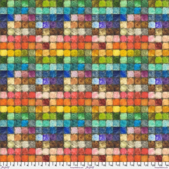 Patchwork Baumwolle - Tim Holtz - Colorblock - Multi - Tiled